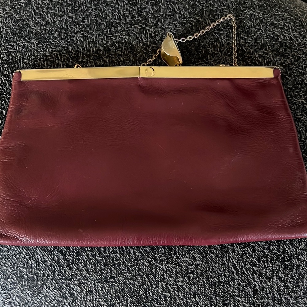 Etra Leather Clutch - Vintage